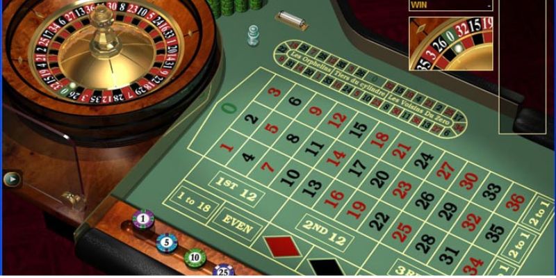 Các loại cược trong European Roulette