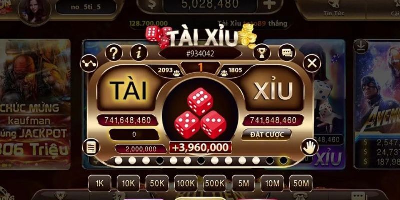 Cách tính điểm trong game Tài Xỉu đổi thưởng